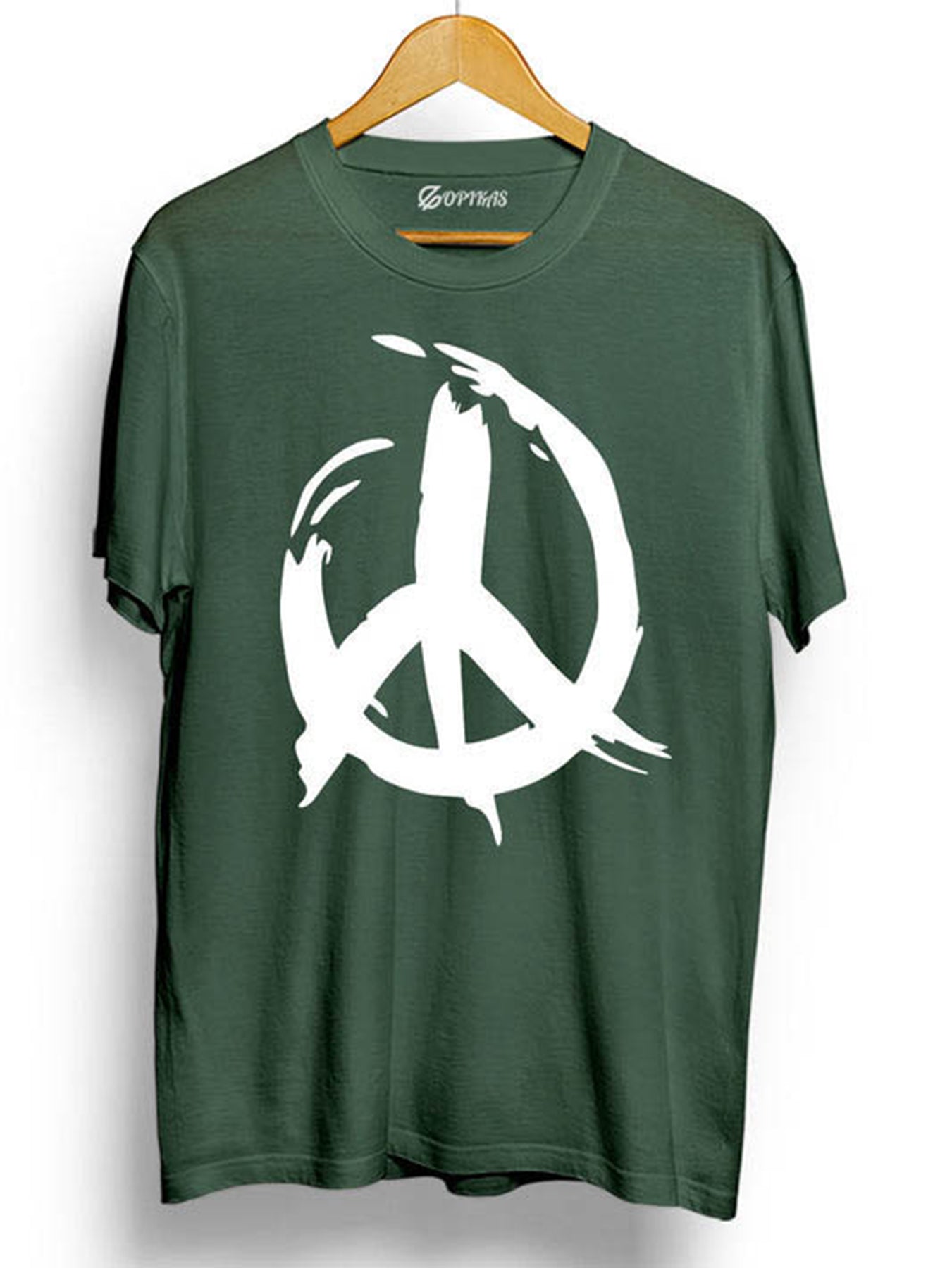 Peace  Light Green T-Shirt
