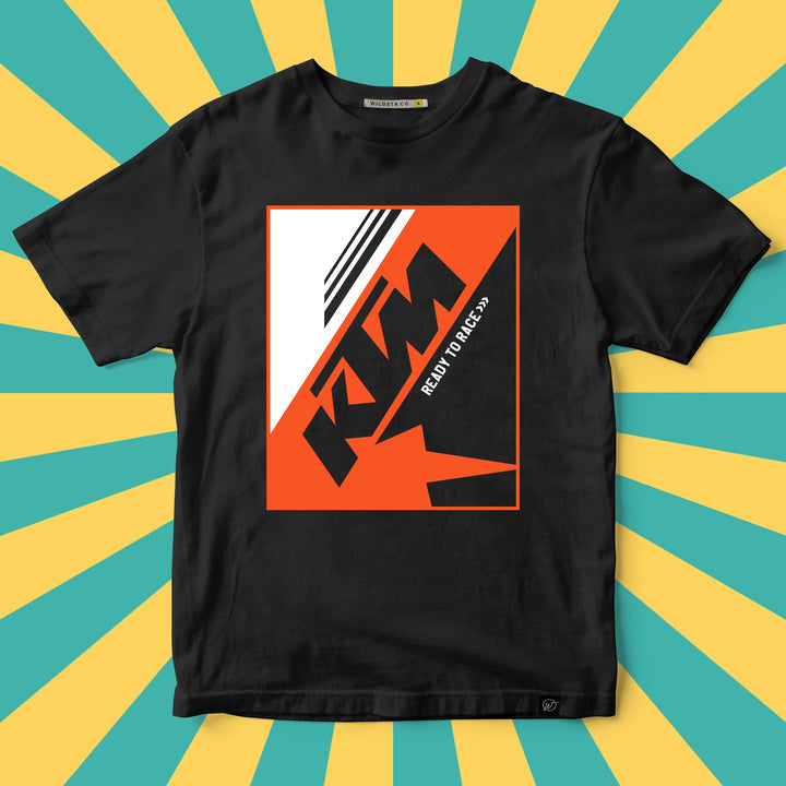Black KTM Logo Tshirt