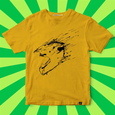 Mustard Helmet Logo Tshirt